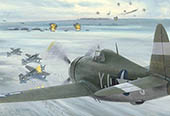 P47 Thunderbolt painting by Graham Turner GAvA