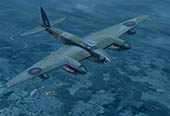 Original Painting by Graham Turner GAvA of De Havilland Mosquito