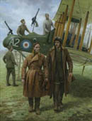 WW1 Aviation paintings by Graham Turner