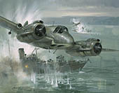 Bristol Beaufighter original aviation painting by Michael Turner