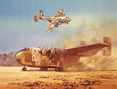 Original aviation painting of Blackburn Beverley by Michael Turner